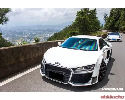 Carbonado Carbonado FGPCF DPGT Style Front Bumper for Audi R8 Coupe/Spyder 2006-2015 - FGPCF8359RL-FB