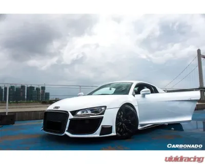Carbonado Carbonado FGPCF DPGT Style Front Bumper for Audi R8 Coupe/Spyder 2006-2015 - FGPCF8359RL-FB