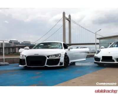 Carbonado Carbonado FGPCF DPGT Style Front Bumper for Audi R8 Coupe/Spyder 2006-2015 - FGPCF8359RL-FB