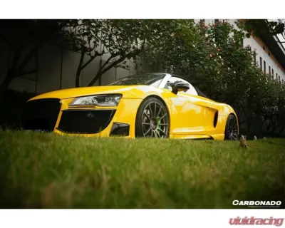 Carbonado Carbonado FGPCF DPGT Style Front Bumper for Audi R8 Coupe/Spyder 2006-2015 - FGPCF8359RL-FB