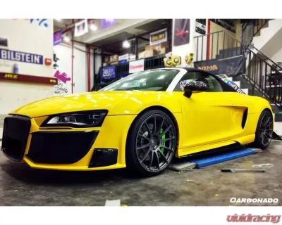 Carbonado Carbonado FGPCF DPGT Style Front Bumper for Audi R8 Coupe/Spyder 2006-2015 - FGPCF8359RL-FB