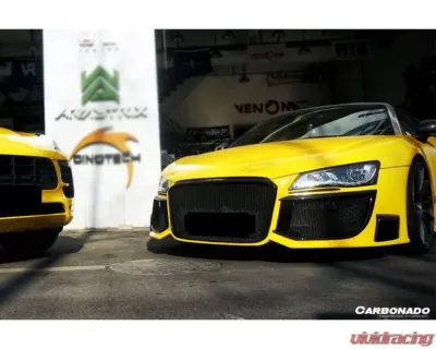Carbonado Carbonado FGPCF DPGT Style Front Bumper for Audi R8 Coupe/Spyder 2006-2015 - FGPCF8359RL-FB