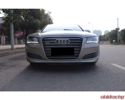 Carbonado CFRP Ab Style Front Lip Audi A8 2010-2013 - CF8366ABT.FL