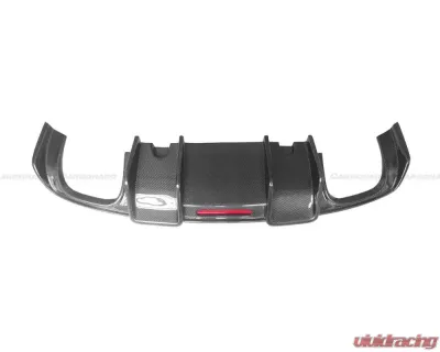 Carbonado FGCF BKSS Style Rear Lip Audi S3 | A3 S-Line Sedan 2013-2016 - FGCF8369BKSS-RD