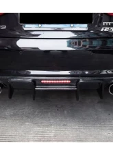 Carbonado FGCF BKSS Style Rear Lip Audi S3 | A3 S-Line Sedan 2013-2016                                     - FGCF8369BKSS-RD - Image 7