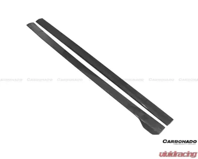 Carbonado CFRP BKSS Style Side Skirts Audi RS3 | S3 | A3 S-Line Sedan 2013-2020 - CF8369BKSS-SS