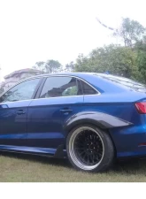 Carbonado CFRP BKSS Style Side Skirts Audi RS3 | S3 | A3 S-Line Sedan 2013-2020                                     - CF8369BKSS-SS - Image 10