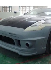 Carbonado FRP BSD Style Front Bumper Nissan 370Z 2009-2015                                     - 8370BSD - Image 3