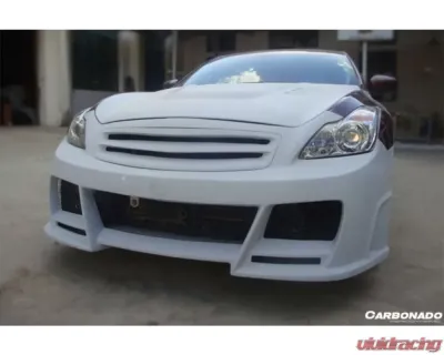 Carbonado Carbonado FRP ELT Style Front Bumper for Infiniti G37S Coupe 2008-2015 - 8371ELT1