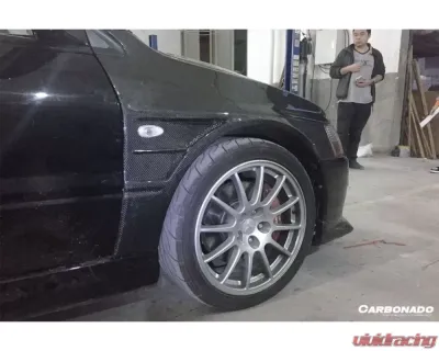 Carbonado CFRP D1 Style Fender Mitsubishi Evo 2003-2006 - CF8428D.FD