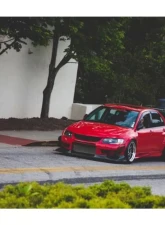 Carbonado FRP VTC Style Front Bumper Mitsubishi Evo 2003-2006                                     - 8428VTC1 - Image 13