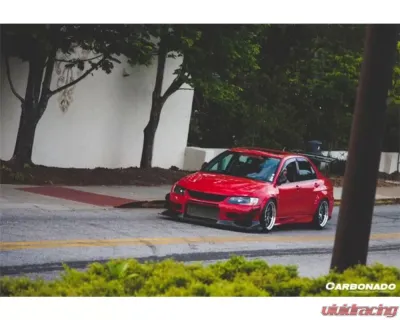 Carbonado FRP VTC Style Front Bumper Mitsubishi Evo 2003-2006 - 8428VTC1