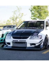 Carbonado FRP VTC Style Front Bumper Mitsubishi Evo 2003-2006                                     - 8428VTC1 - Image 14