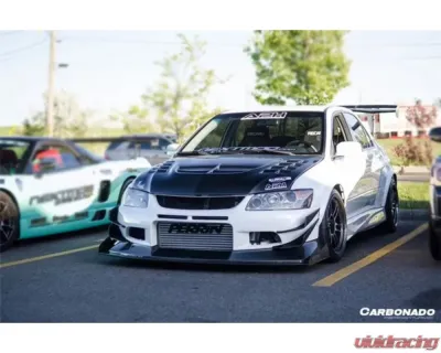 Carbonado FRP VTC Style Front Bumper Mitsubishi Evo 2003-2006 - 8428VTC1