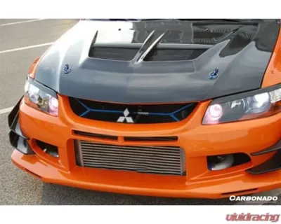 Carbonado FRP VTC Style Front Bumper Mitsubishi Evo 2003-2006 - 8428VTC1