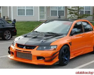 Carbonado FRP VTC Style Front Bumper Mitsubishi Evo 2003-2006 - 8428VTC1