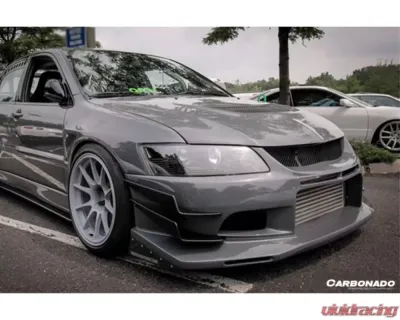 Carbonado FRP VTC Style Front Bumper Mitsubishi Evo 2003-2006 - 8428VTC1