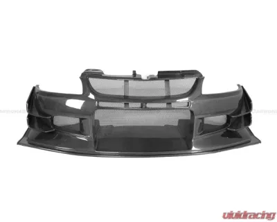 Carbonado FRP VTS Style Carbon Fiber Front Bumper Mitsubishi