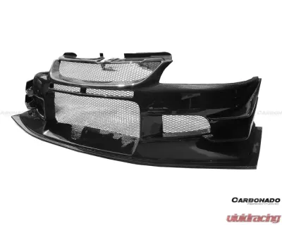Carbonado Carbonado FRP VTS Style Front Bumper for Mitsubishi Evo 2003-2006 - 8428VTS