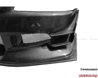 Carbonado Carbonado FRP VTS Style Front Bumper for Mitsubishi Evo 2003-2006 - 8428VTS