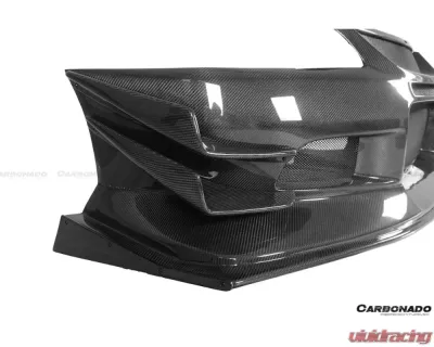 Carbonado Carbonado FRP VTS Style Front Bumper for Mitsubishi Evo 2003-2006 - 8428VTS