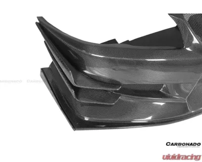 Carbonado Carbonado FRP VTS Style Front Bumper for Mitsubishi Evo 2003-2006 - 8428VTS