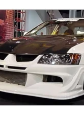 Carbonado Carbonado FRP VS Style Front Bumper for Mitsubishi Evo 2003-2006                                     - 8428V - Image 2