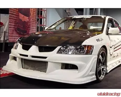 Carbonado Carbonado FRP VS Style Front Bumper for Mitsubishi Evo 2003-2006 - 8428V