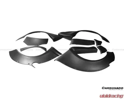 Carbonado Carbonado FRP DE Style Wide Fender Flares for BMW M3 E92/E93 2008-2012 - 8453LB.FF