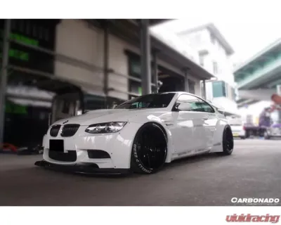 Carbonado Carbonado CFRP DE Style Front Lip for BMW M3 E92/E93 2008-2012 - CF8453LB.FL