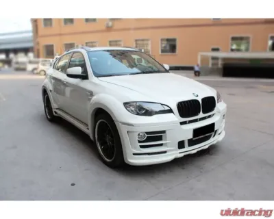 Carbonado Full Wide Body Kit for BMW X6 E71 2009-2014 - Carbon Fiber FRP HM Style - 8459HM-FULL KIT