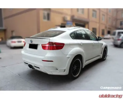 Carbonado Full Wide Body Kit for BMW X6 E71 2009-2014 - Carbon Fiber FRP HM Style - 8459HM-FULL KIT
