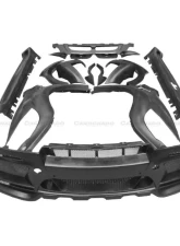 Carbonado Full Wide Body Kit for BMW X6 E71 2009-2014 - Carbon Fiber FRP HM-II Style                                     - 8459HM2 FULL KIT - Image 16