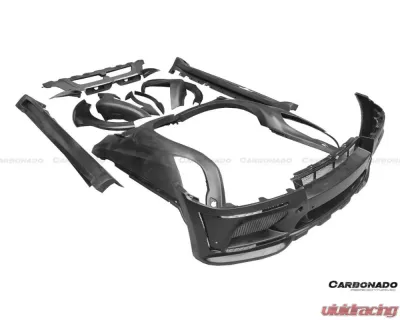 Carbonado Full Wide Body Kit for BMW X6 E71 2009-2014 - Carbon Fiber FRP HM-II Style - 8459HM2 FULL KIT