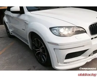 Carbonado Full Wide Body Kit for BMW X6 E71 2009-2014 - Carbon Fiber FRP HM-II Style - 8459HM2 FULL KIT