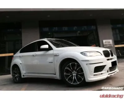 Carbonado Full Wide Body Kit for BMW X6 E71 2009-2014 - Carbon Fiber FRP HM-II Style - 8459HM2 FULL KIT