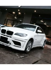 Carbonado Full Wide Body Kit for BMW X6 E71 2009-2014 - Carbon Fiber FRP HM-II Style                                     - 8459HM2 FULL KIT - Image 16