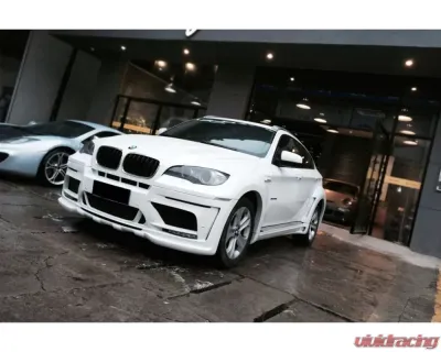 Carbonado Full Wide Body Kit for BMW X6 E71 2009-2014 - Carbon Fiber FRP HM-II Style - 8459HM2 FULL KIT