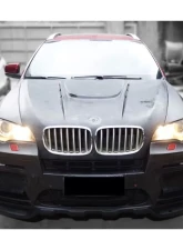 Carbonado Full Wide Body Kit for BMW X6 E71 2009-2014 - Carbon Fiber FRP HM-II Style                                     - 8459HM2 FULL KIT - Image 3