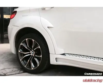 Carbonado Full Wide Body Kit for BMW X6 E71 2009-2014 - Carbon Fiber FRP HM-II Style - 8459HM2 FULL KIT