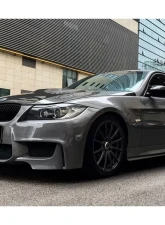 Carbonado Carbonado FRP 1M Style Front Bumper w/ Lip for BMW 3 Series E90 2008-2012                                     - 8460M1 - Image 3