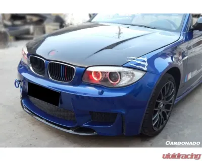 Carbonado Carbonado FRP Front Bumper for BMW 1 Series E82 E88 2008-2013 - 8470RZS