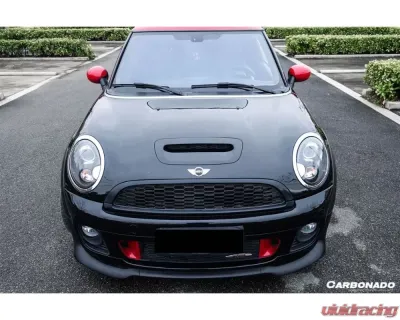 Carbonado Carbonado FRP JCW Style Front Bumper for MINI Cooper S 2007-2015 - 8472JCW-FB