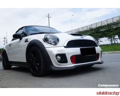 Carbonado Carbonado FRP JCW Style Front Bumper for MINI Cooper S 2007-2015 - 8472JCW-FB