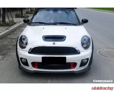 Carbonado Carbonado FRP JCW Style Front Bumper for MINI Cooper S 2007-2015 - 8472JCW-FB