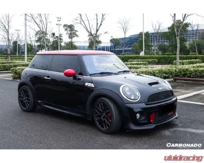 Carbonado Carbonado FRP JCW Style Front Bumper for MINI Cooper S 2007-2015 - 8472JCW-FB