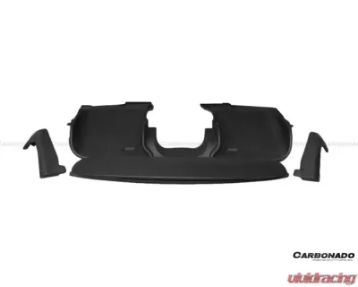Carbonado FGPCF JCW Style Rear Bumper MINI Cooper S 2007-2015 - FGPCF8472JCW-RB