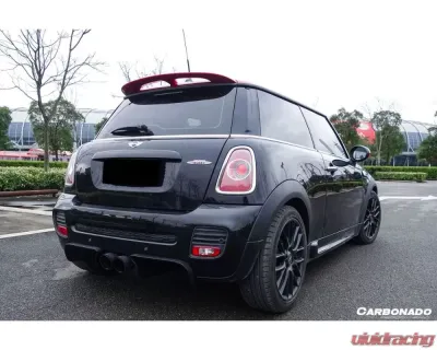 CARBONADO Carbonado CFRP JCW Style Roof Spoiler for MINI Cooper S 2007-2015 - CF8472JCW-RS