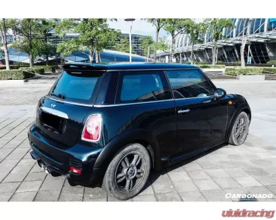 CARBONADO Carbonado CFRP JCW Style Roof Spoiler for MINI Cooper S 2007-2015 - CF8472JCW-RS