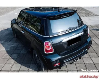 CARBONADO Carbonado CFRP JCW Style Roof Spoiler for MINI Cooper S 2007-2015 - CF8472JCW-RS